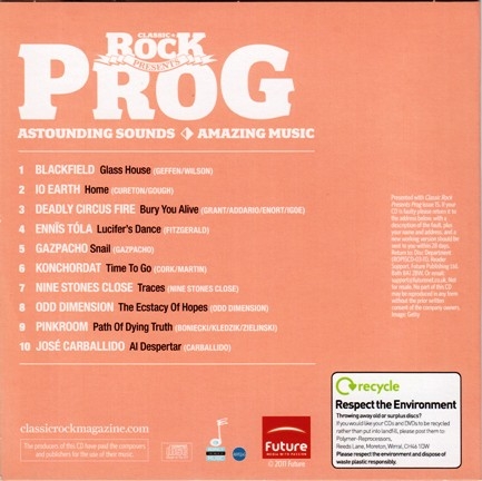 VA - Classic Rock Presents Prog: Prognosis 15 (2011) Lossless