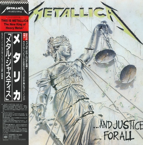 Metallica - ... And Justice For All [CBS/Sony, Jap, 2LP] (1988) (VINYL RIP, LOSSLESS, 32/192)