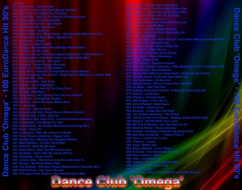 VA - Dance Club 'Omega' - 100 EuroDance Hit 90's (2015) (Lossless+mp3)