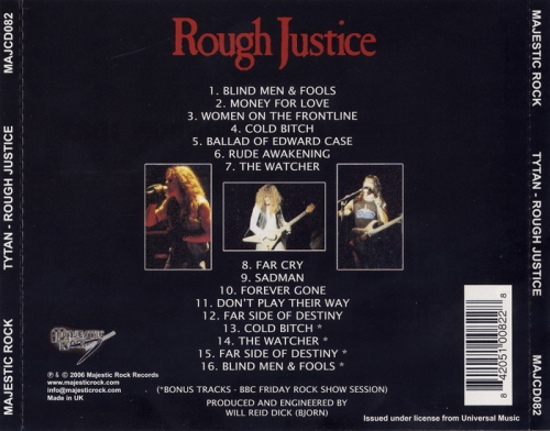 Tytan - Rough Justice (1985)