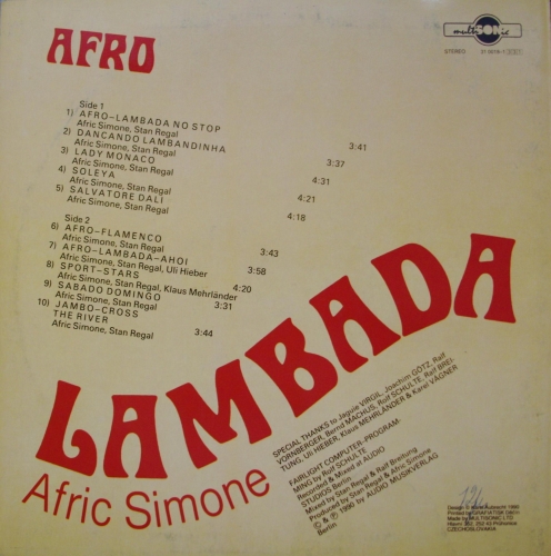 Afric Simone - Afro Lambada (1990)