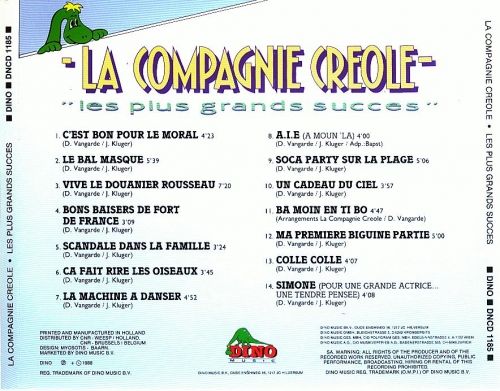 La Compagnie Creole - Les Plus Grands Succes (1988)