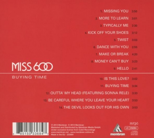 Miss 600 - Buying Time (2013)