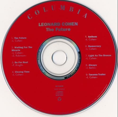 Leonard Cohen - The Future (1992) Lossless + mp3