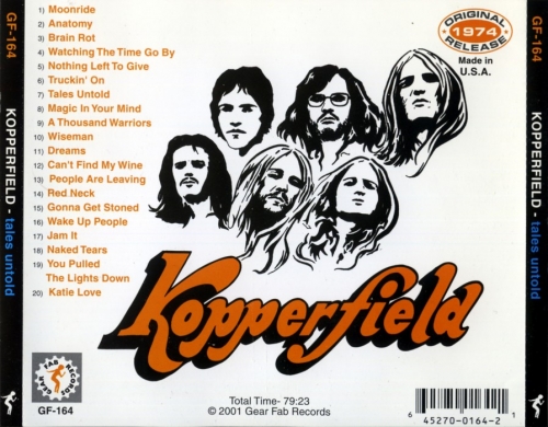 Kopperfield - Tales Untold (1974) (2001) Lossless