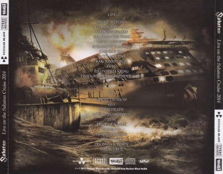 Sabaton - Live On The Sabaton Cruise 2014 [2CD] (2015) (Lossless)