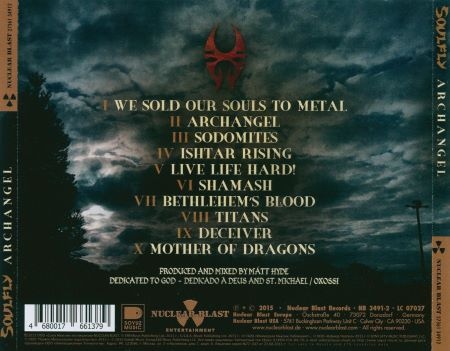 Soulfly - Archangel [Deluxe Edition] (2015) (Lossless)