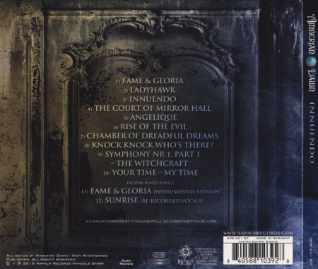 Amberian Dawn - Innuendo [Limited Edition] (2015) (Lossless)