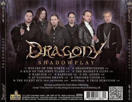 Dragony - Shadowplay (2015) (Lossless)