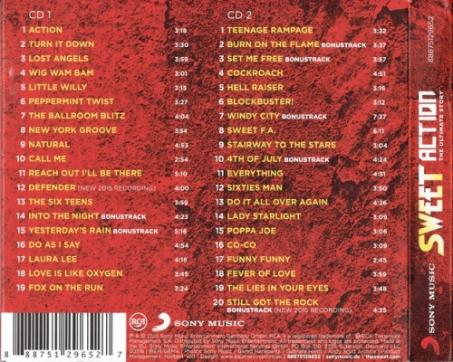 Sweet - Action The Ultimate Story 2CD [Deluxe Edition] (2015) (Lossless)