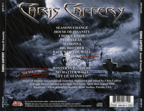 Chris Caffery - House Of Insanity (2009)