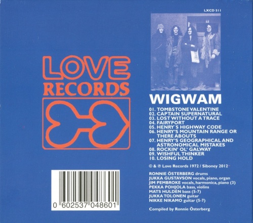 Wigwam - Wigwam (1972) (Lossless+MP3)