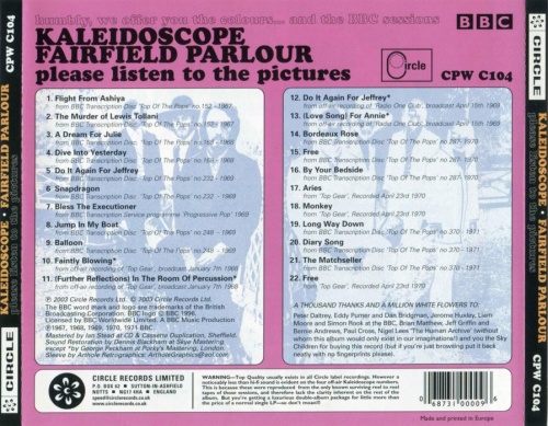 Kaleidoscope - Please Listen To The Pictures The BBC Sessions (1967-71) (2003) Lossless