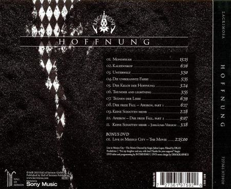 Lacrimosa - Hoffnung [Limited Edition] (2015) (Lossless)