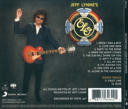 Jeff Lynne's ELO - Alone In The Universe [Deluxe Edition] (2015) (Lossless)