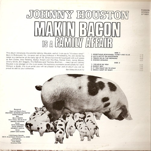 Johnny Houston - Makin Bacon (1973)