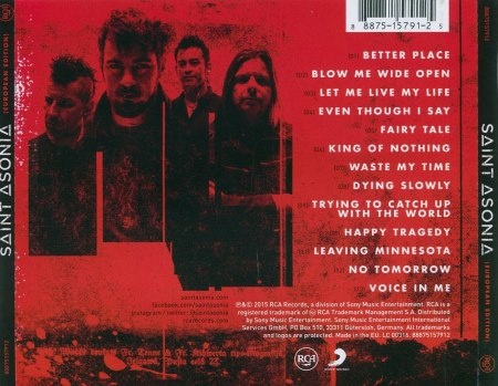 Saint Asonia - Saint Asonia [European Edition] (2015) (Lossless)