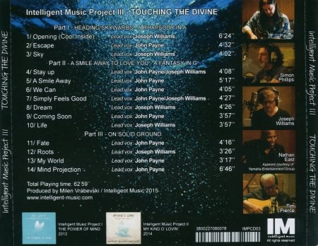 Intelligent Music Project III - Touching The Divine (2015) (Lossless)