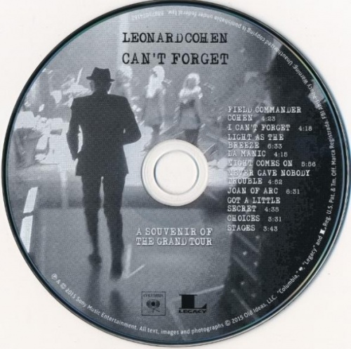 Leonard Cohen - Can't Forget - A Souvenir Of The Grand Tour (2015) Lossless + mp3