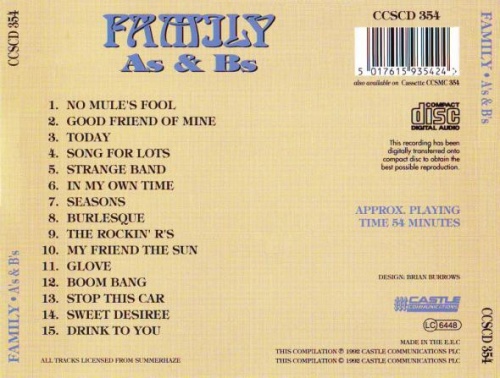 Family - A's & B's (1992) (Lossless+MP3)