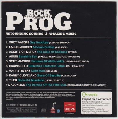 VA - Classic Rock Presents Prog: Prognosis 13 (2010) Lossless+MP3