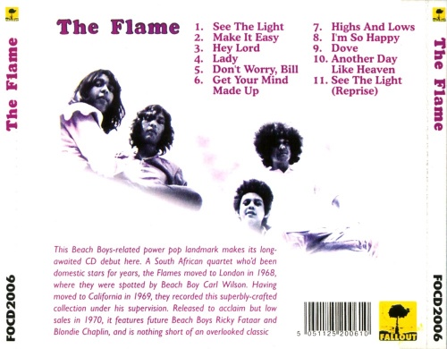 The Flame - The Flame (1970) (reissue 2006)