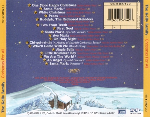 The Kelly Family - Christmas For All (1994/ 1995) Lossless + mp3