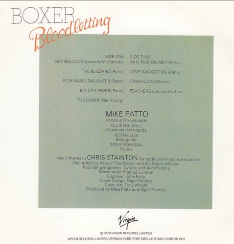 Boxer - Bloodletting 1979