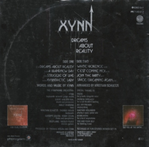 Xynn - Dreams About Reality (1980) (LP)