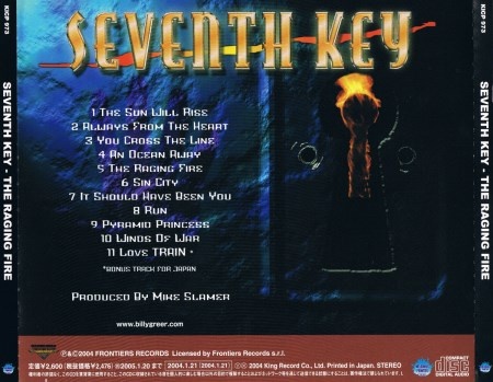 Seventh Key - The Raging Fire [Japanese Edition] (2004) (Lossless)