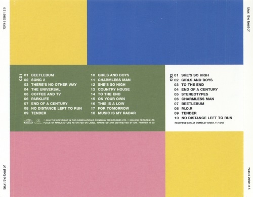 Blur - Blur: The Best Of [2CD] (2000) (Lossless)