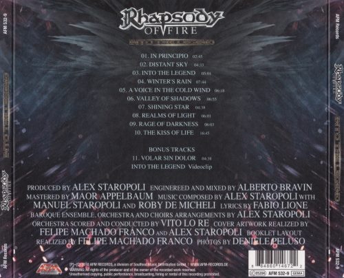 Rhapsody Of Fire - Into The Legend [Limited Edition] (2016) (Lossless)