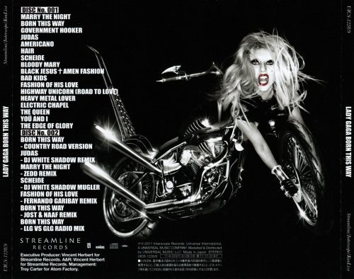 Lady GaGa - Born This Way (2CD) [Japanese Edition] (2011) (Lossless + MP3)