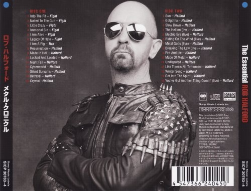 Rob Halford - The Essential Rob Halford (2CD) [Japanese Edition] (2015) (Lossless)