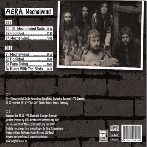 Aera - Mechelwind 2CD, live 1973 (2009)