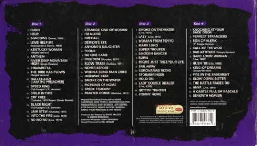 Deep Purple - Shades 1968-1998 [4CD Box-Set] 1999 (Lossless)