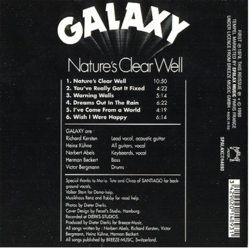 Galaxy - Nature's Clear Well 1978