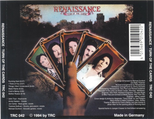 Renaissance - Turn Of The Cards (1974) (reissue 1994) (Lossless+MP3)