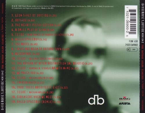 David Bowie - 1.Outside [vers. 1;2] (1995; 1996) (Lossless)