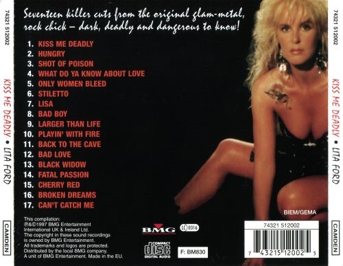 Lita Ford - Kiss Me Deadly (1997) (Lossless) Lita Ford - Kiss Me Deadly (1997) (Lossless)