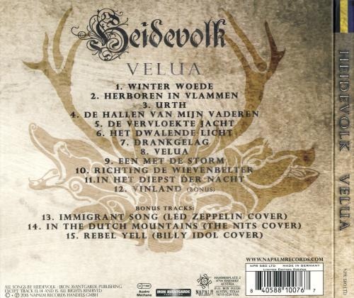 Heidevolk - Velua [Limited Edition] (2015) (Lossless)