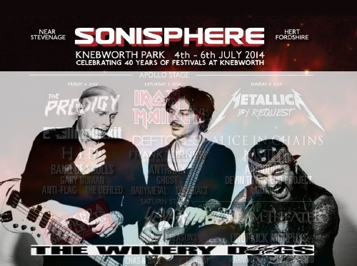 The Winery Dogs - Sonisphere 2014 (2015) [HDTV 1080i]