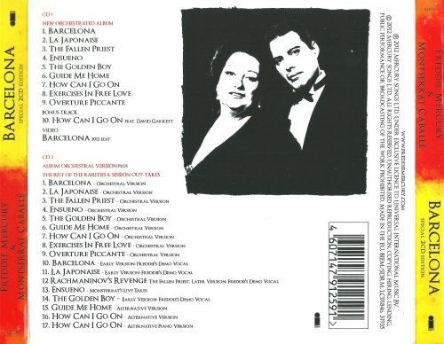 Freddie Mercury & Montserrat Caballe - Barcelona [2CD] (1988) [2012] (Lossless)