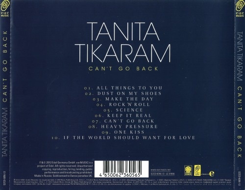 Tanita Tikaram - Can't Go Back (2012) (Lossless)