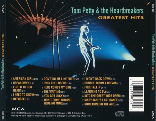 Tom Petty And The Heartbreakers - Greatest Hits (1993) Lossless + mp3