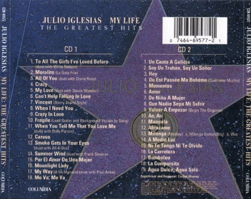 Julio Iglesias - My Life: The Greatest Hits (1998) Lossless + mp3