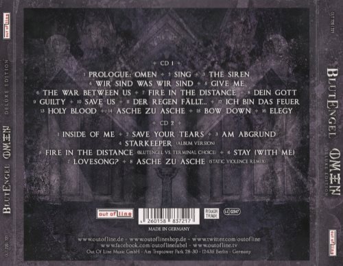 BlutEngel - Omen [Deluxe Edition] [2CD] (2015) (Lossless)