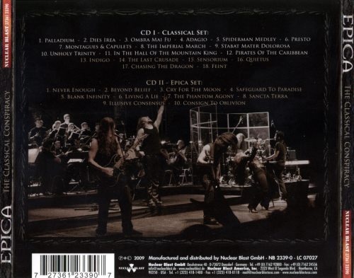 Epica - The Classical Conspiracy [live] (2CD) 2009 (Lossless)