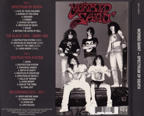 Morbid Saint - Spectrum Of Death [2CD] (1990) [2016] (Lossless)