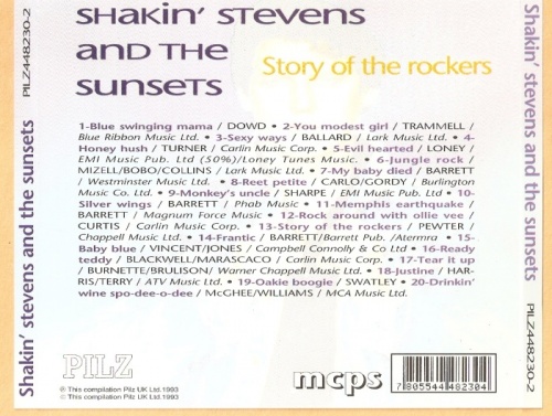 Shakin' Stevens And The Sunsets - Story Of The Rockers (1993) (Lossless+MP3)